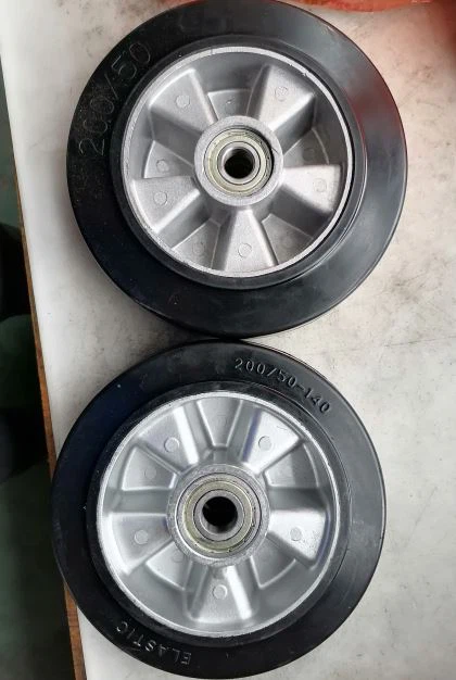 heavy duty rubber casters for carts