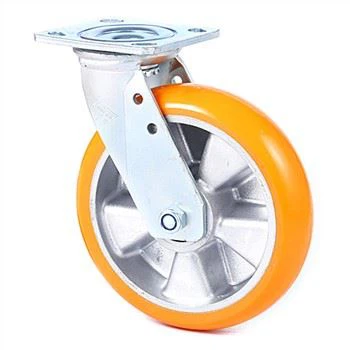 Ruedas de 200 mm con freno para bastidores de flujo