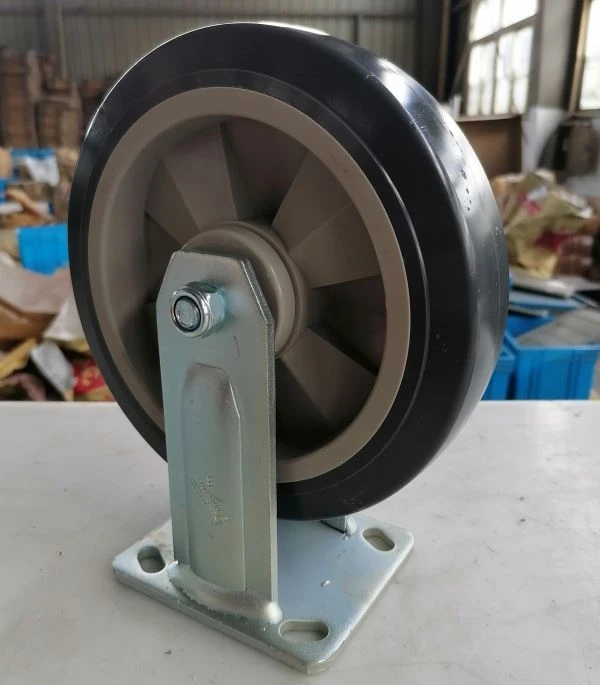 Industrial carts Fixed Casters PU tread