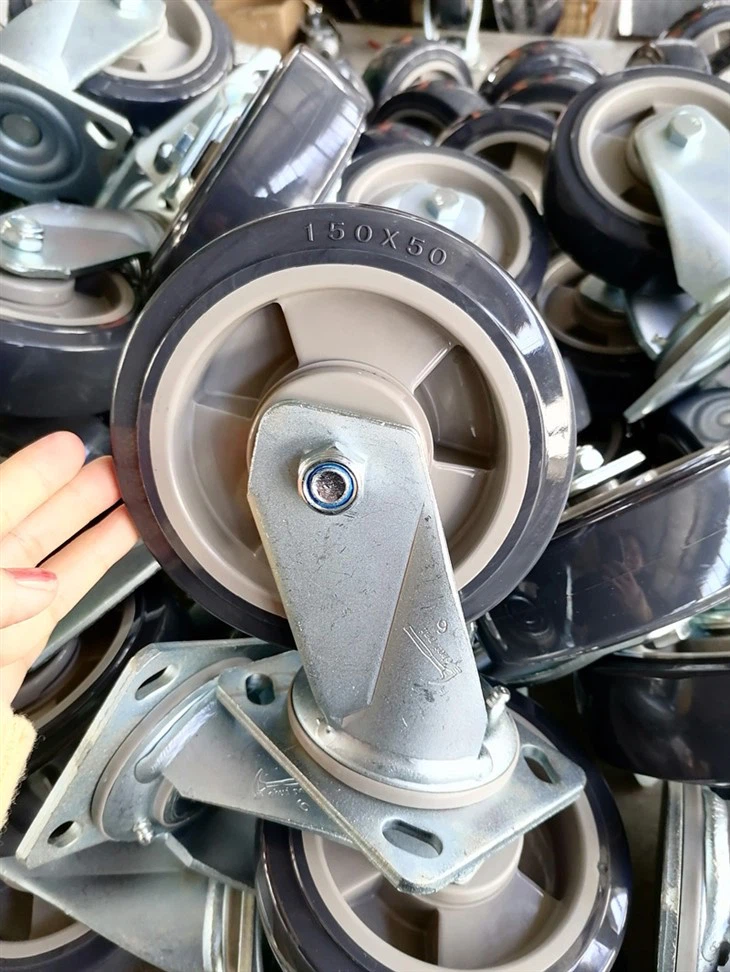 6mm thickness PU casters